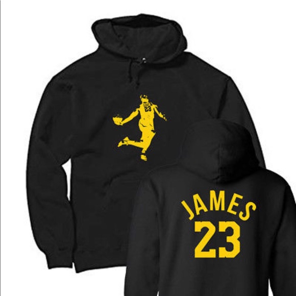 lebron james hoodie lakers